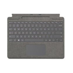 Surface Pro Keyboard with pen storage - Platinum