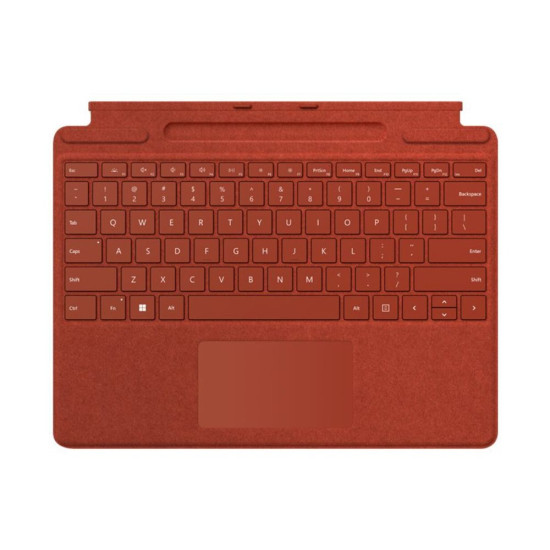 Surface Pro Signature Keyboard – Poppy Red no Pen